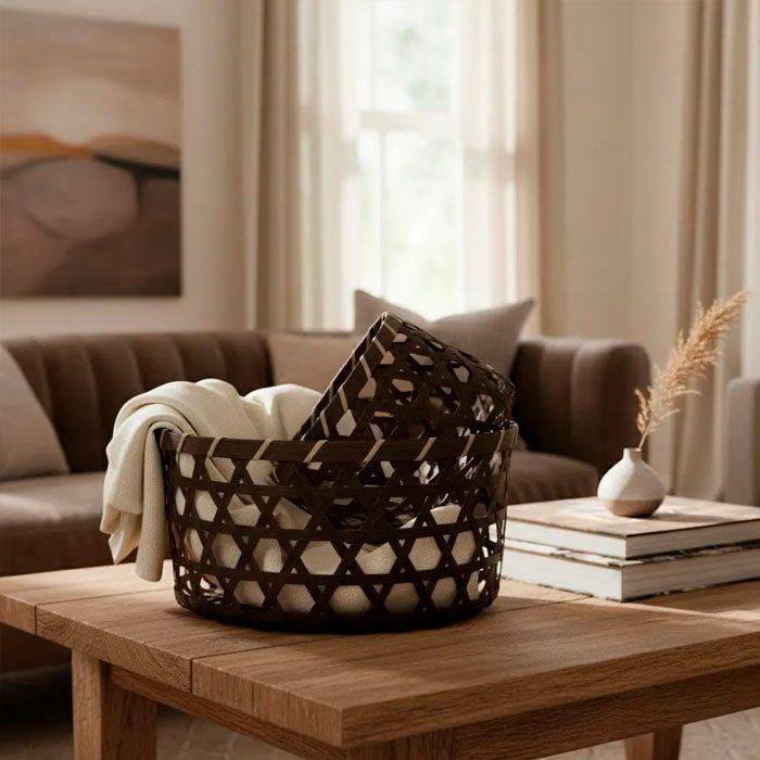 Canasto Para Almacenamiento Set de 3-2