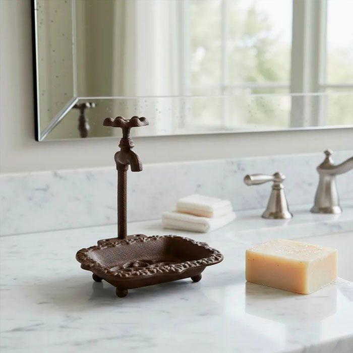 Jabonera diseño llave-2