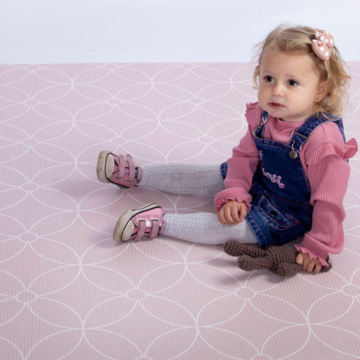 Playmat Bebe Antigolpes Reversible 185x125 cm Bloom-3