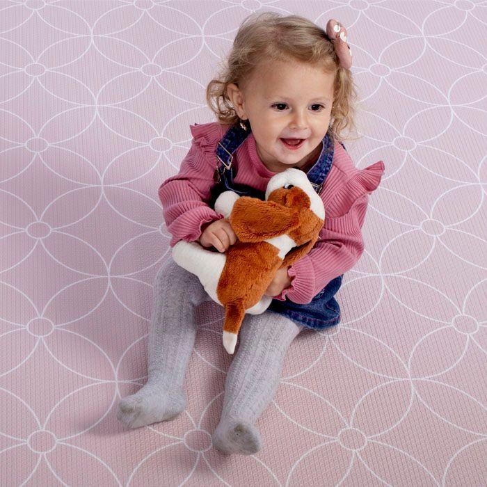 Playmat Bebe Antigolpes Reversible 185x125 cm Bloom-7