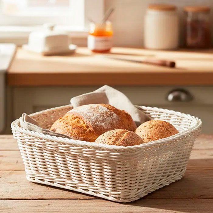 Canasto Organizador O Panera De Plastico-1