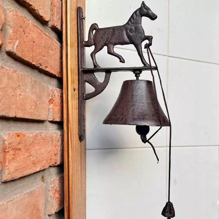 Campana Decorativa Caballo-1