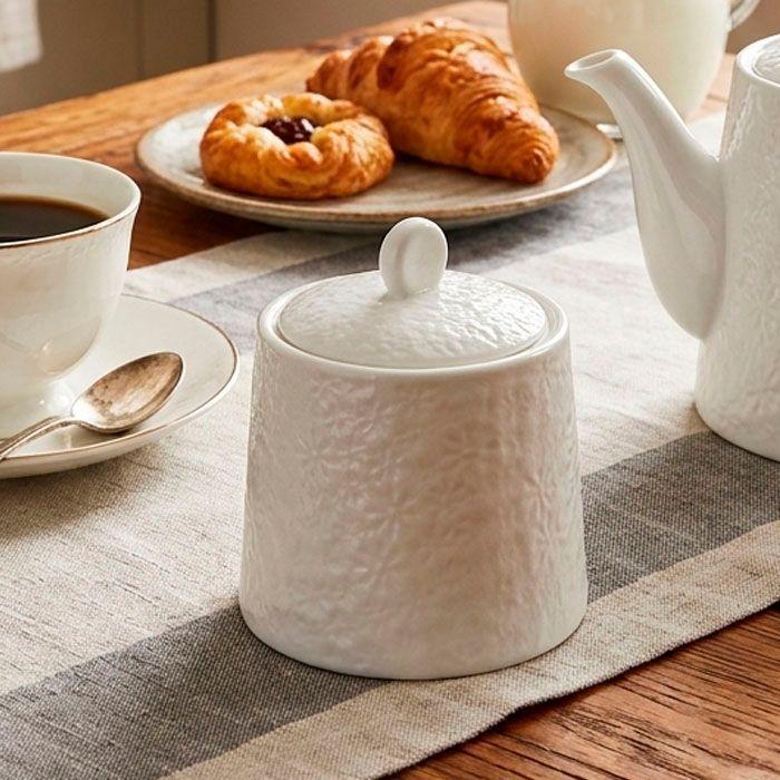 Azucarera De Porcelana Con Tapa-2