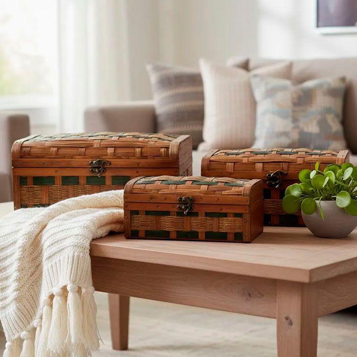 Set De 3 Cajas Decorativas-2