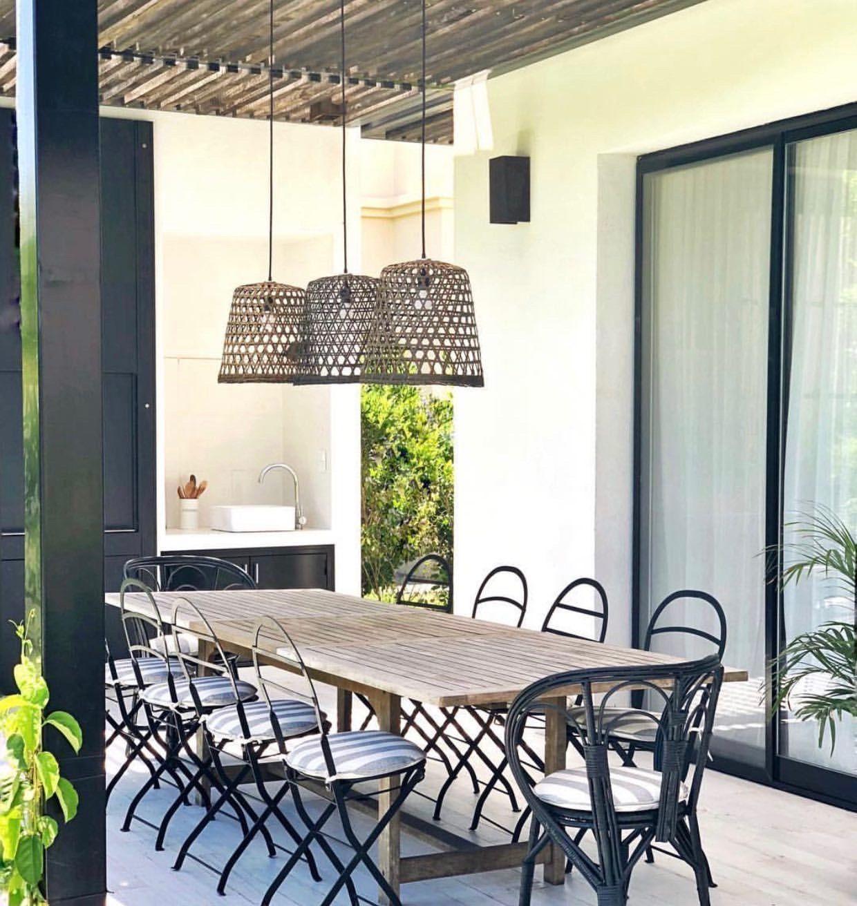 Pantalla de Bambú Negra-1