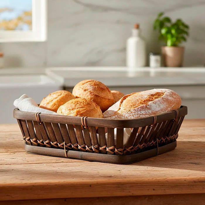 Panera De Mimbre 17x11 Cm-3