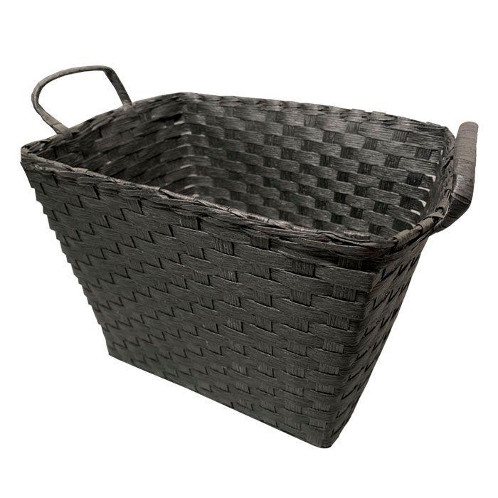 Cesta negra para almacenamiento-2