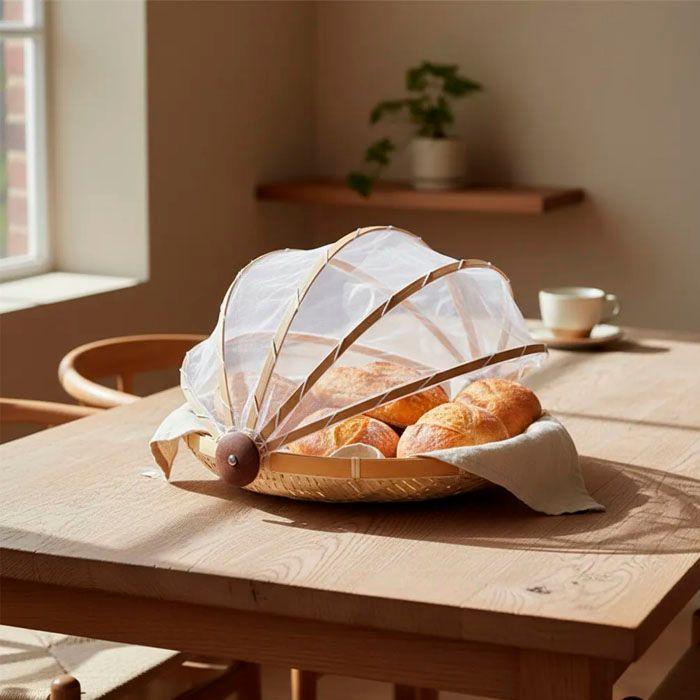 Cesta o Panera con Tul-2