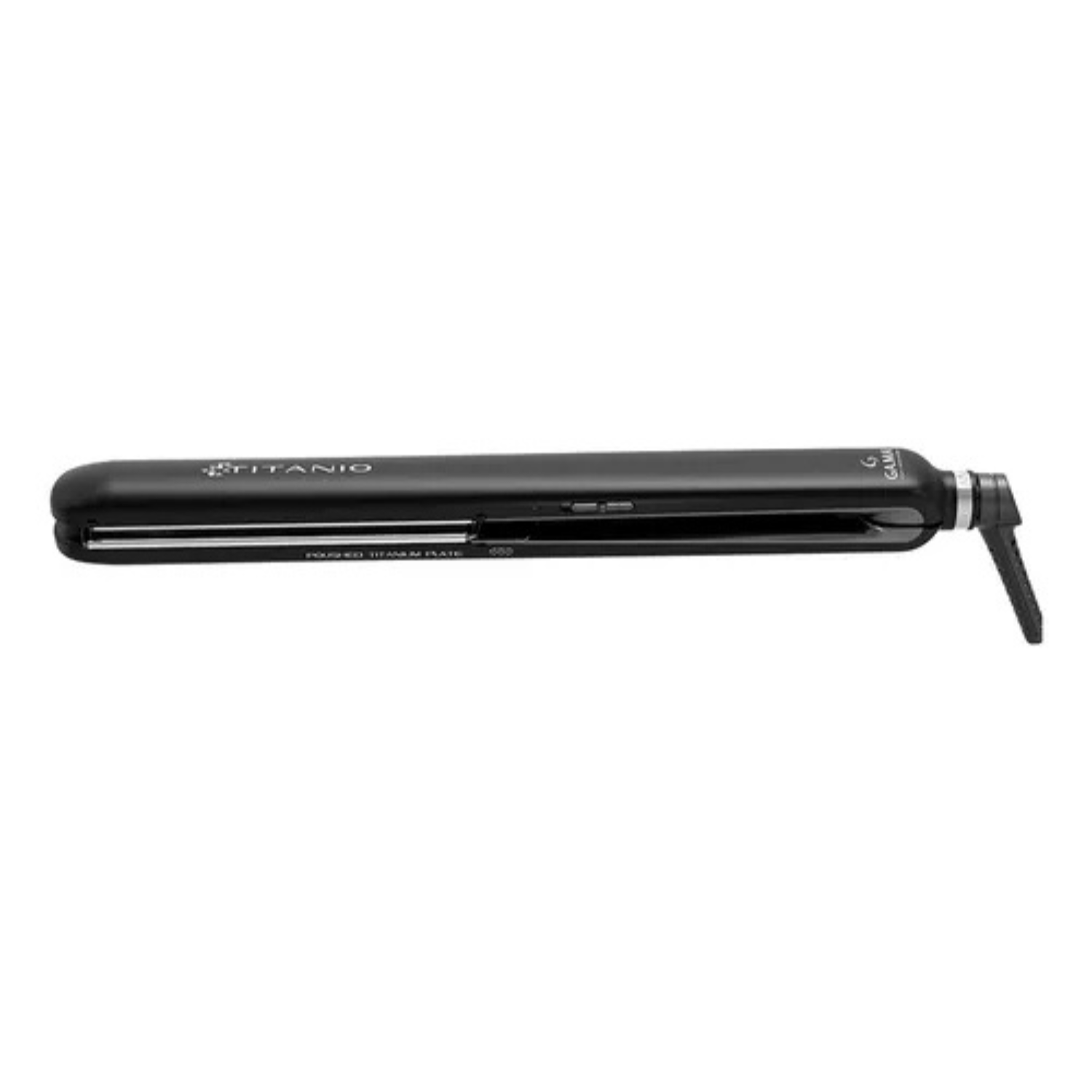 Plancha De Pelo Ga.ma Cp14 Titanio Profesional Negro-0