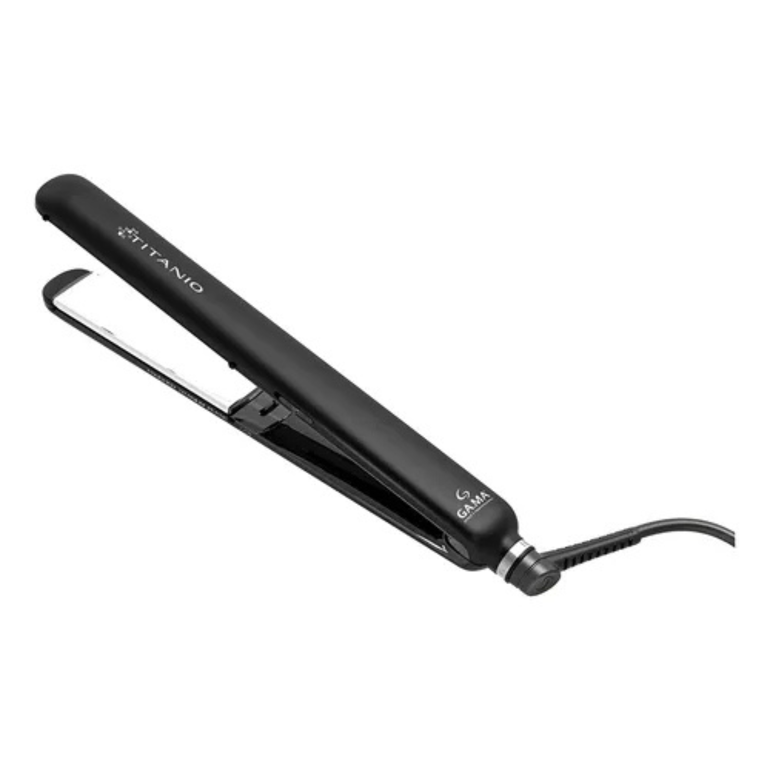 Plancha De Pelo Ga.ma Cp14 Titanio Profesional Negro-3