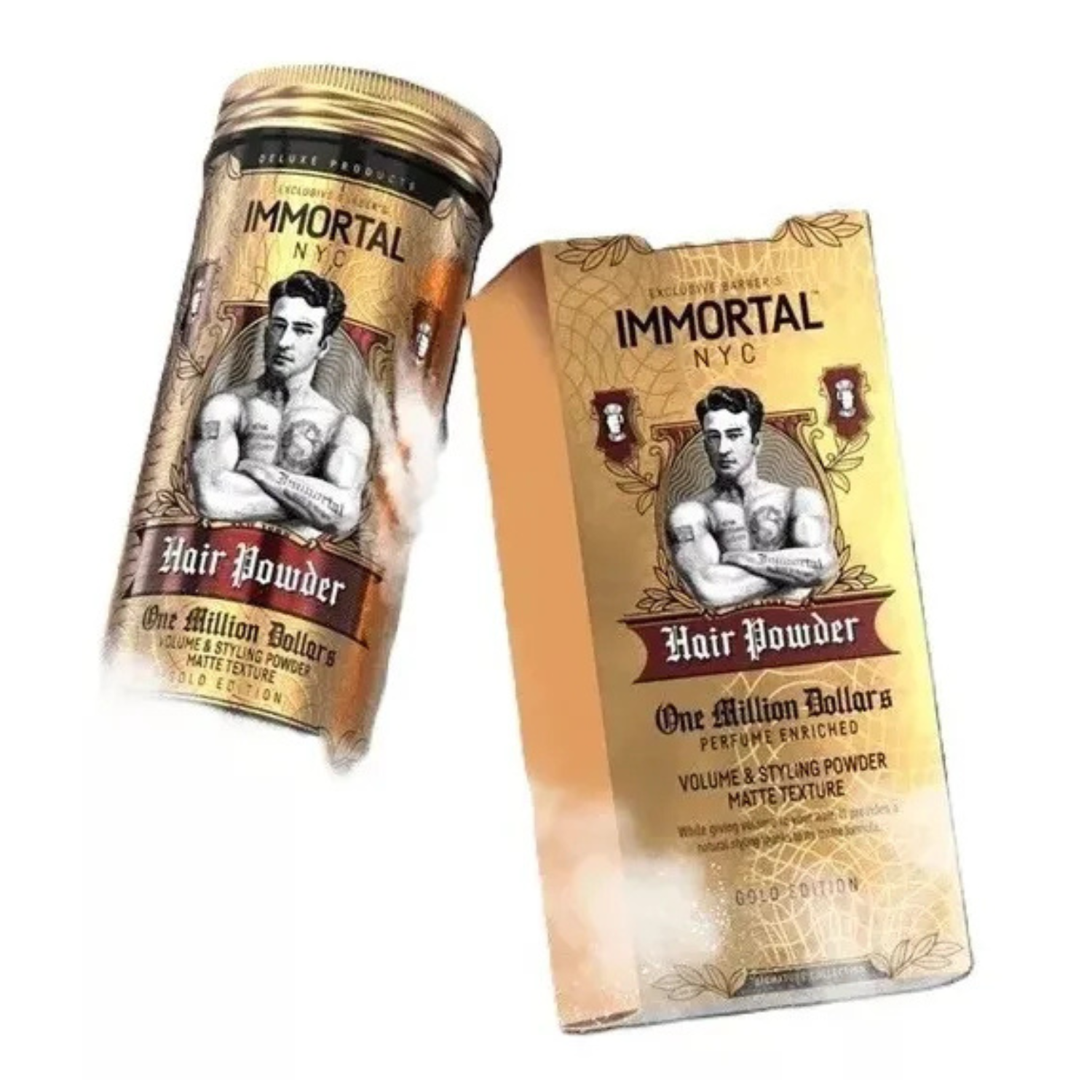 Immortal Polvo Texturizador One Million Dollars Negro 20gr-2