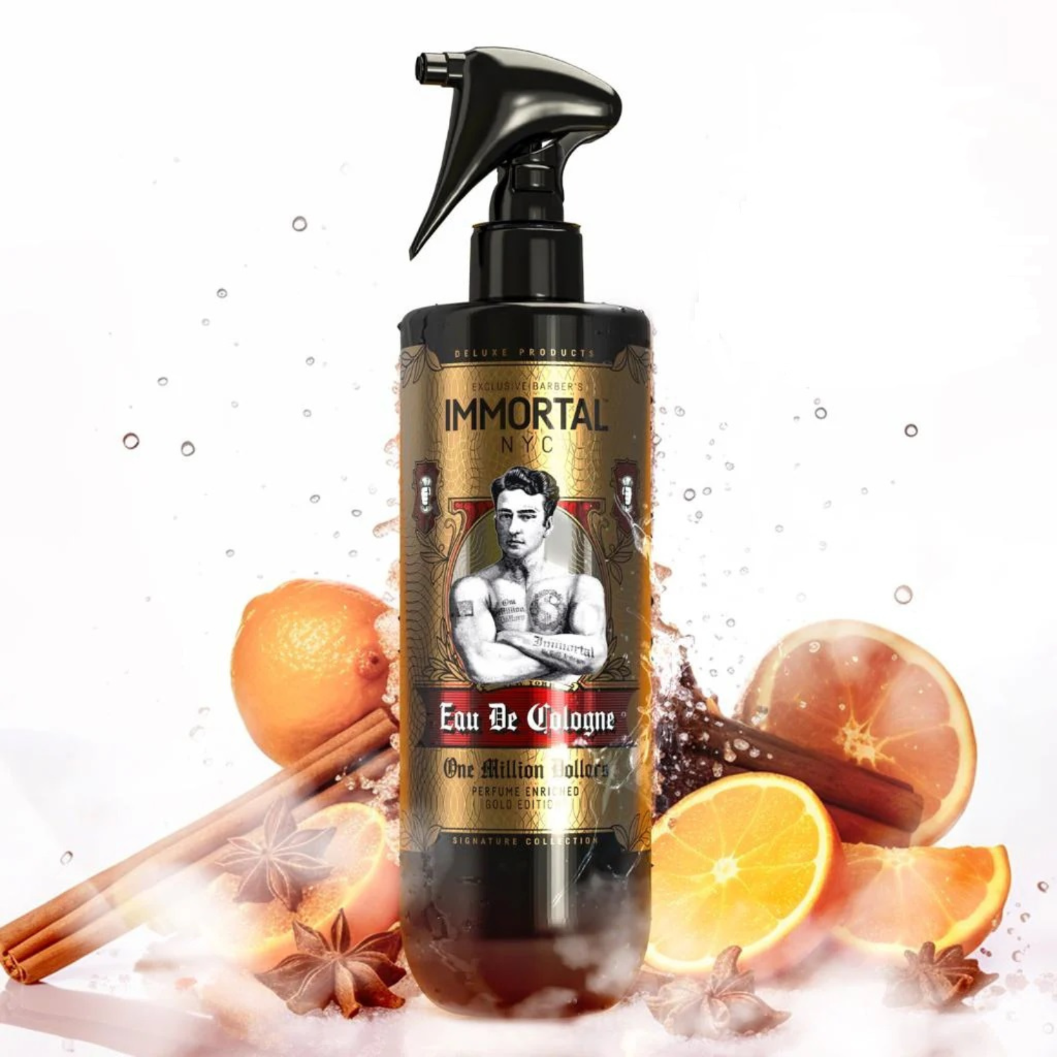 IMMORTAL NYC Después del Afeitado Colonia One Million Dollars 500ML-2