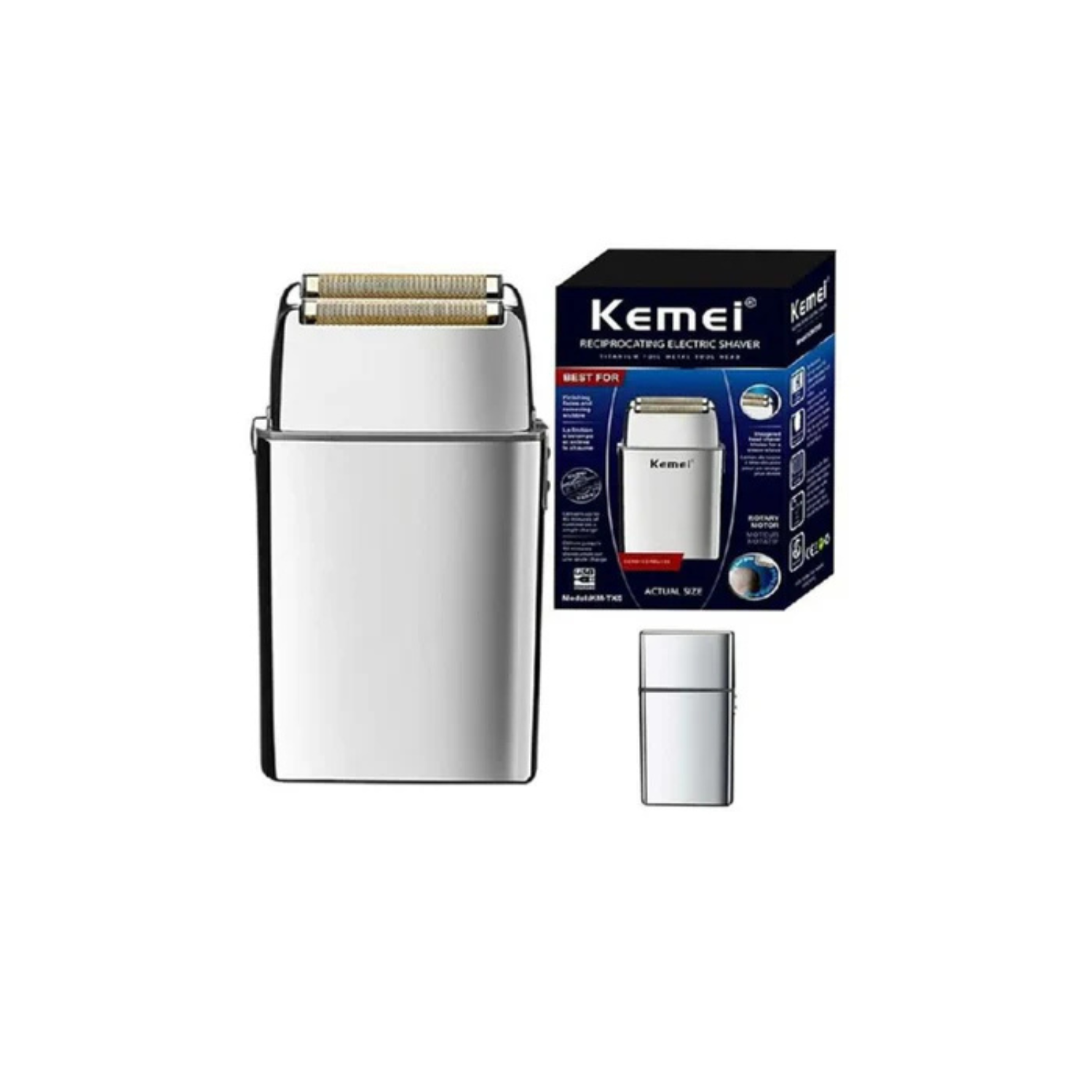 Afeitadora Inalambrica Kemei Shaver Tx5 Recargable-1