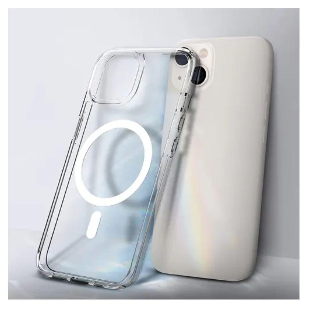 Carcasa Para iPhone 15 Pro Max Antigolpes Magnetica Transparente-5