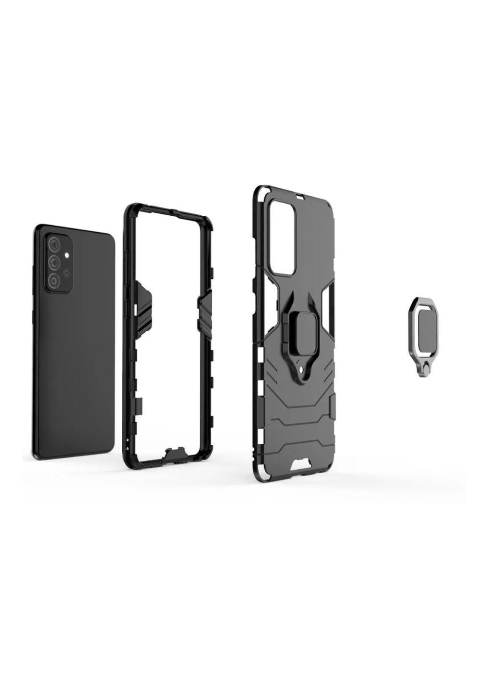 Carcasa Para Samsung A72 Antigolpes Con Soporte Ring Armor-5