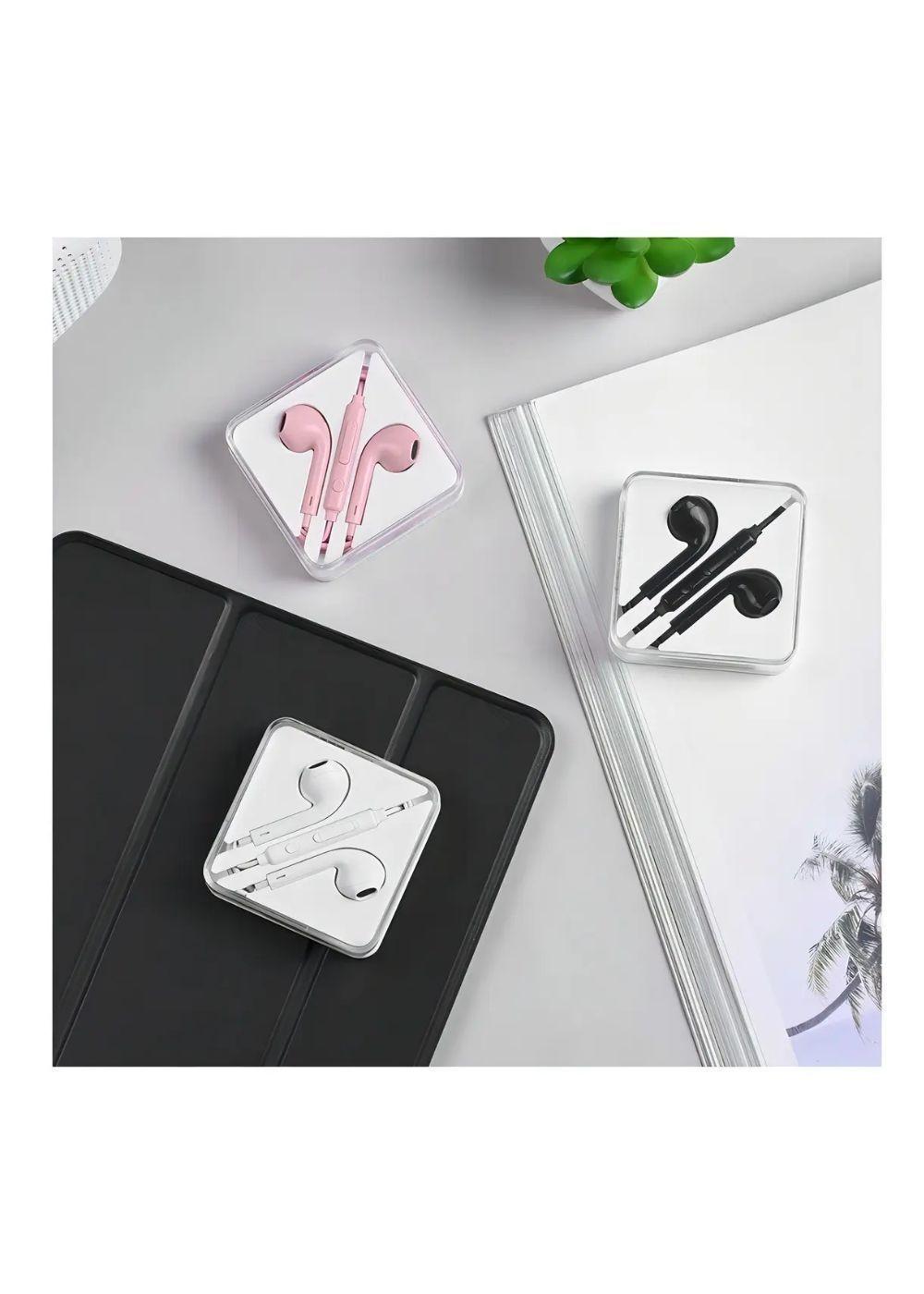 Aud fonos In ear Hocco M55 Rosa Con Micr fono y Control Volumen 3 5mm-5