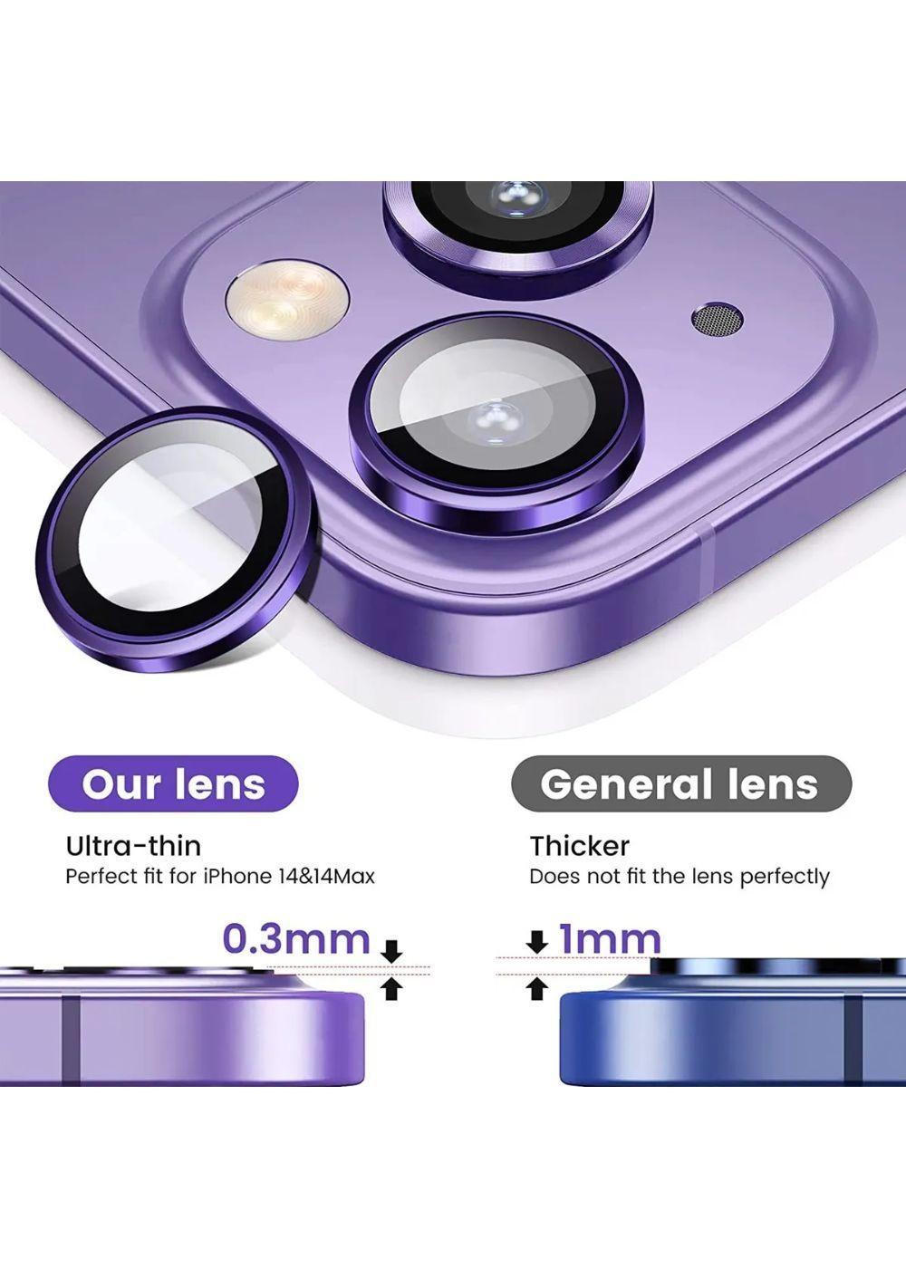 Vidrios Protectores Camara Para iPhone 14 / 14 Plus Len Sun-2