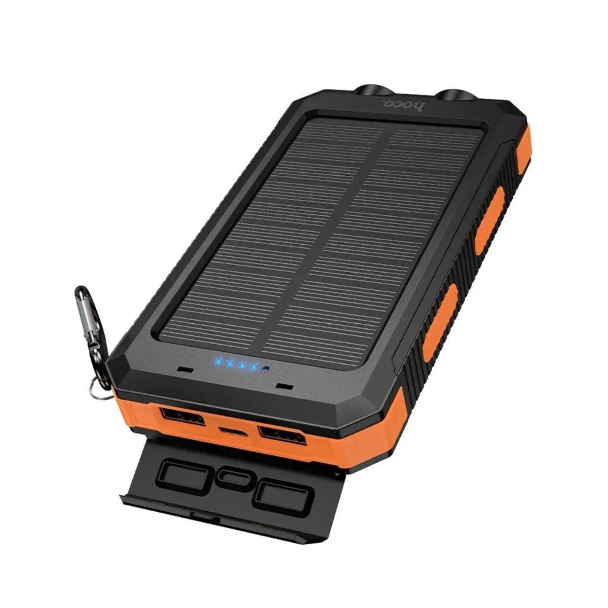Bateria Portatil Solar 8000 Mah + Linterna Led Powerbank-3