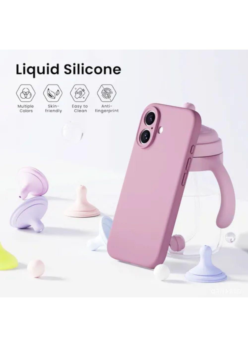 Carcasa Para iPhone 16 Silicona Suave Antigolpe Camara Cover-2