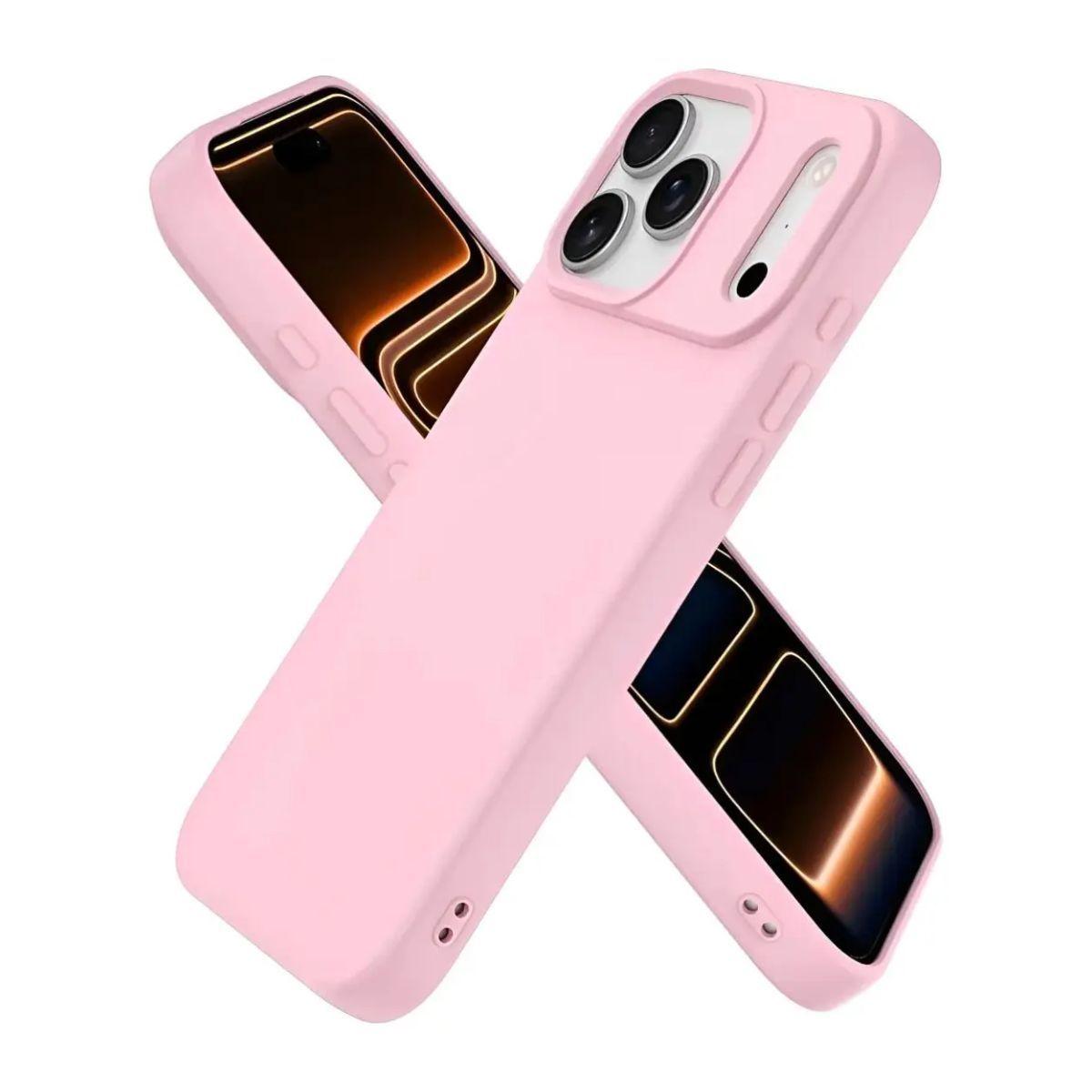 Carcasa Para Iphone 18 Pro Max Silicona Suave Antigolpe-0