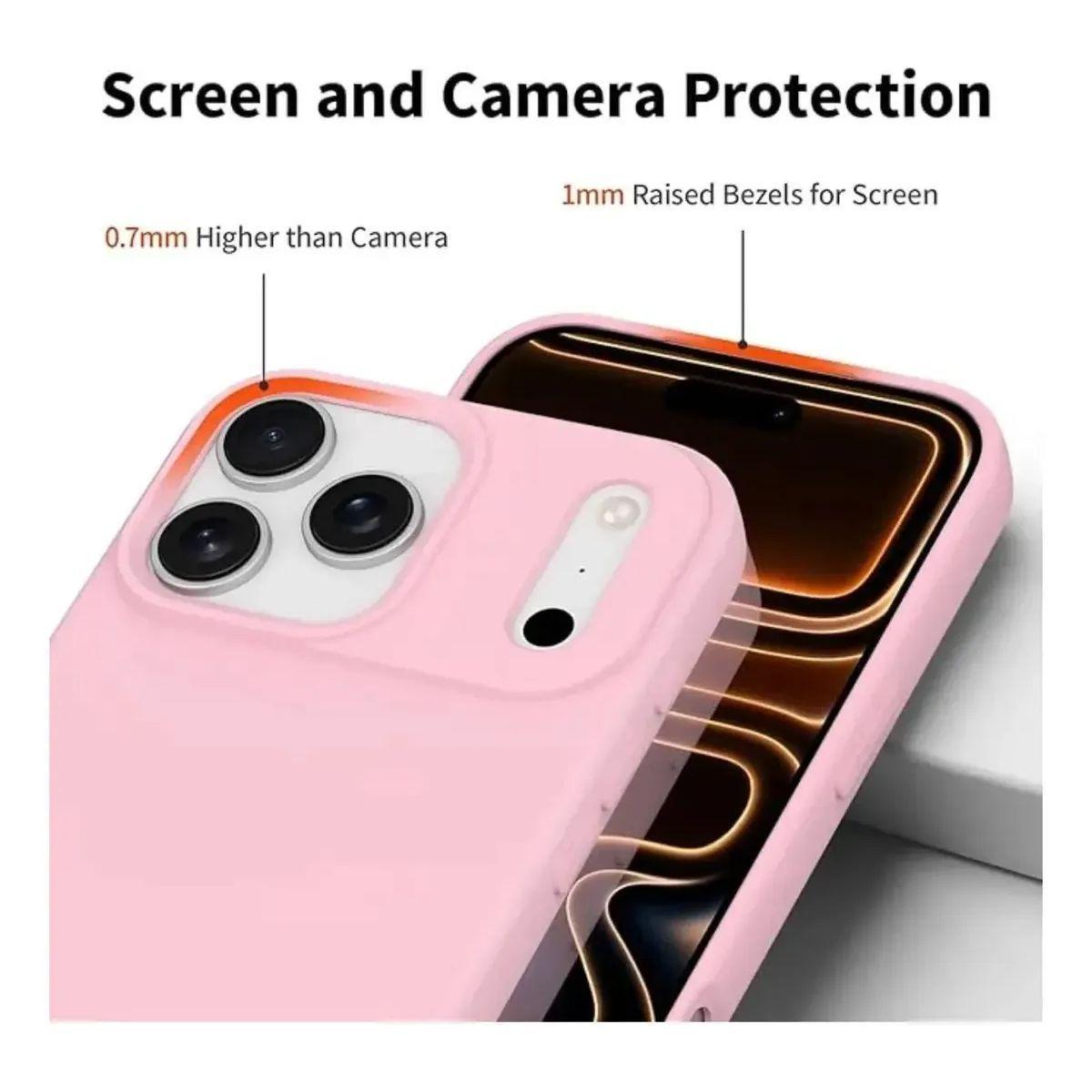 Carcasa Para Iphone 18 Pro Max Silicona Suave Antigolpe-3