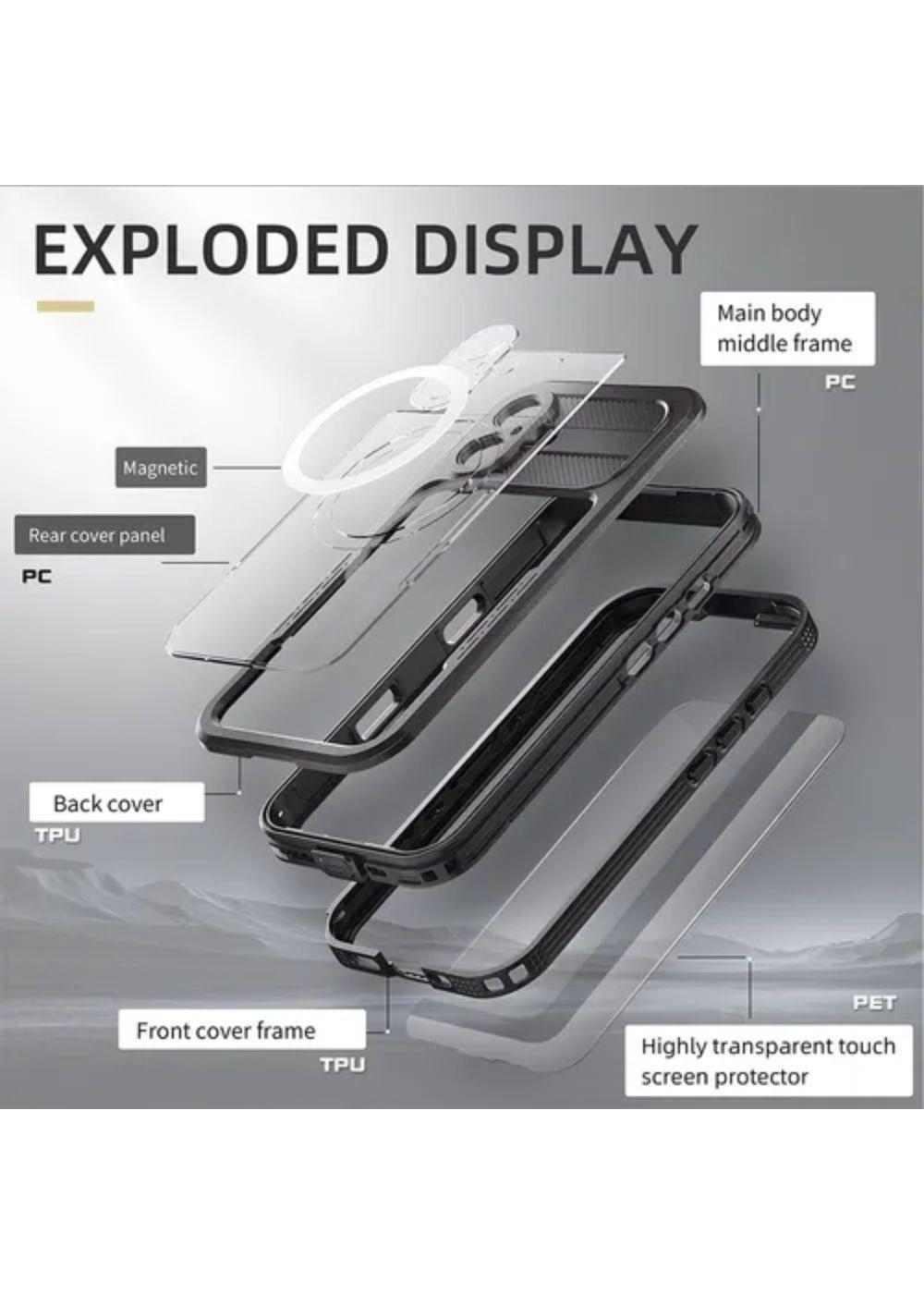 Carcasa Para iPhone 16 Sumergible Outdoor Magsafe Antigolpes-6