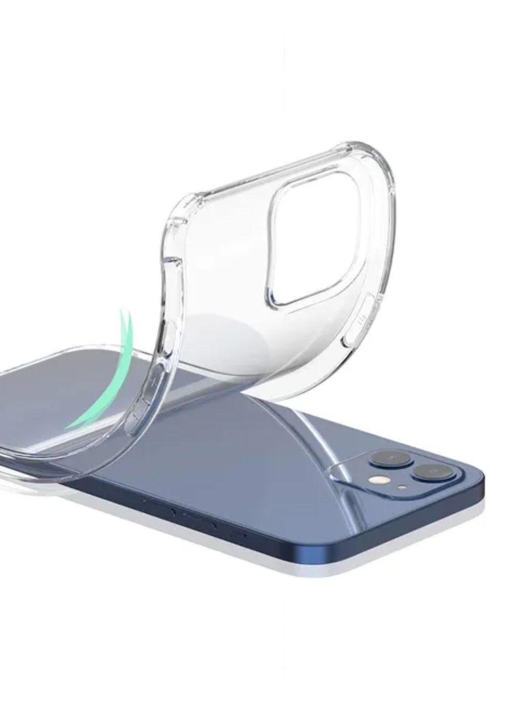 Carcasa Para iPhone 12 Antigolpes Transparente Reforzada-3