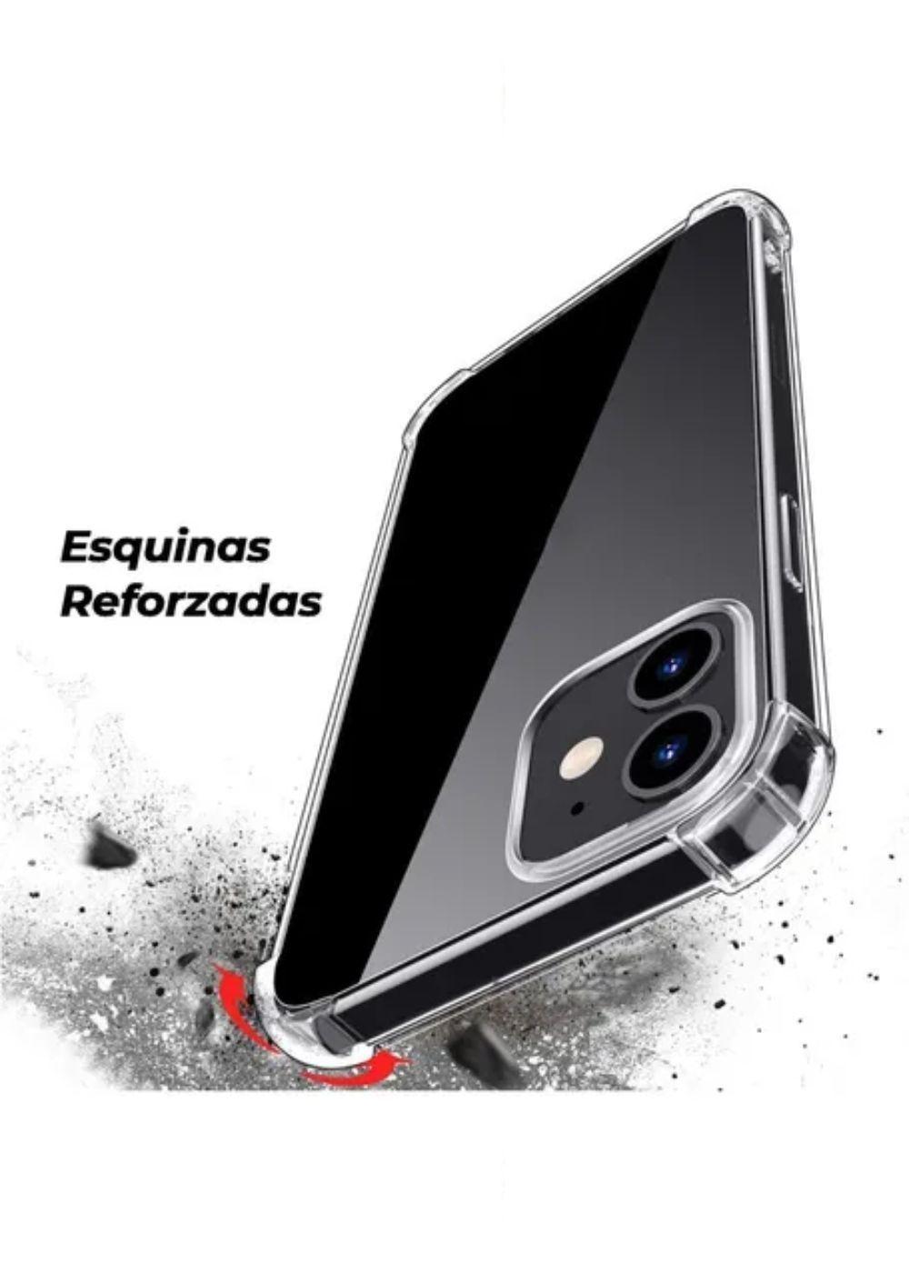 Carcasa Para iPhone 12 Antigolpes Transparente Reforzada-5