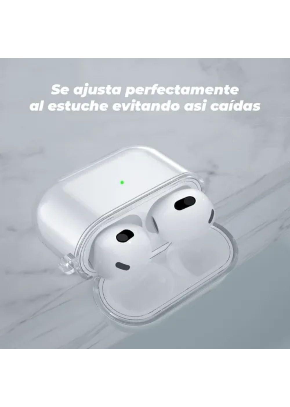 Funda Para AirPods 3 Generacion Transparente Antishock-3