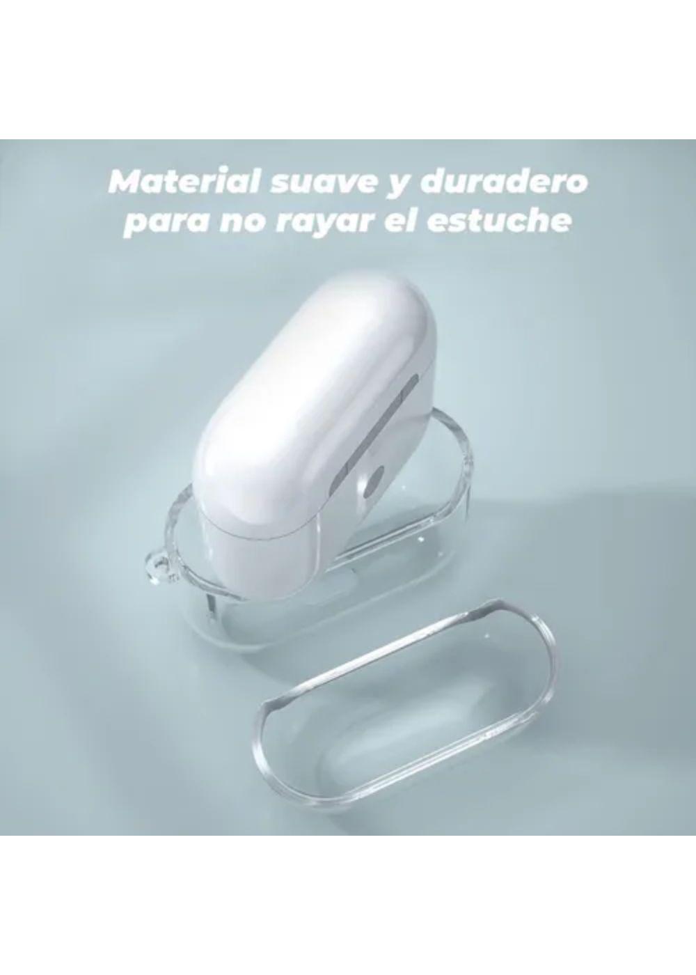 Funda Para AirPods 3 Generacion Transparente Antishock-4