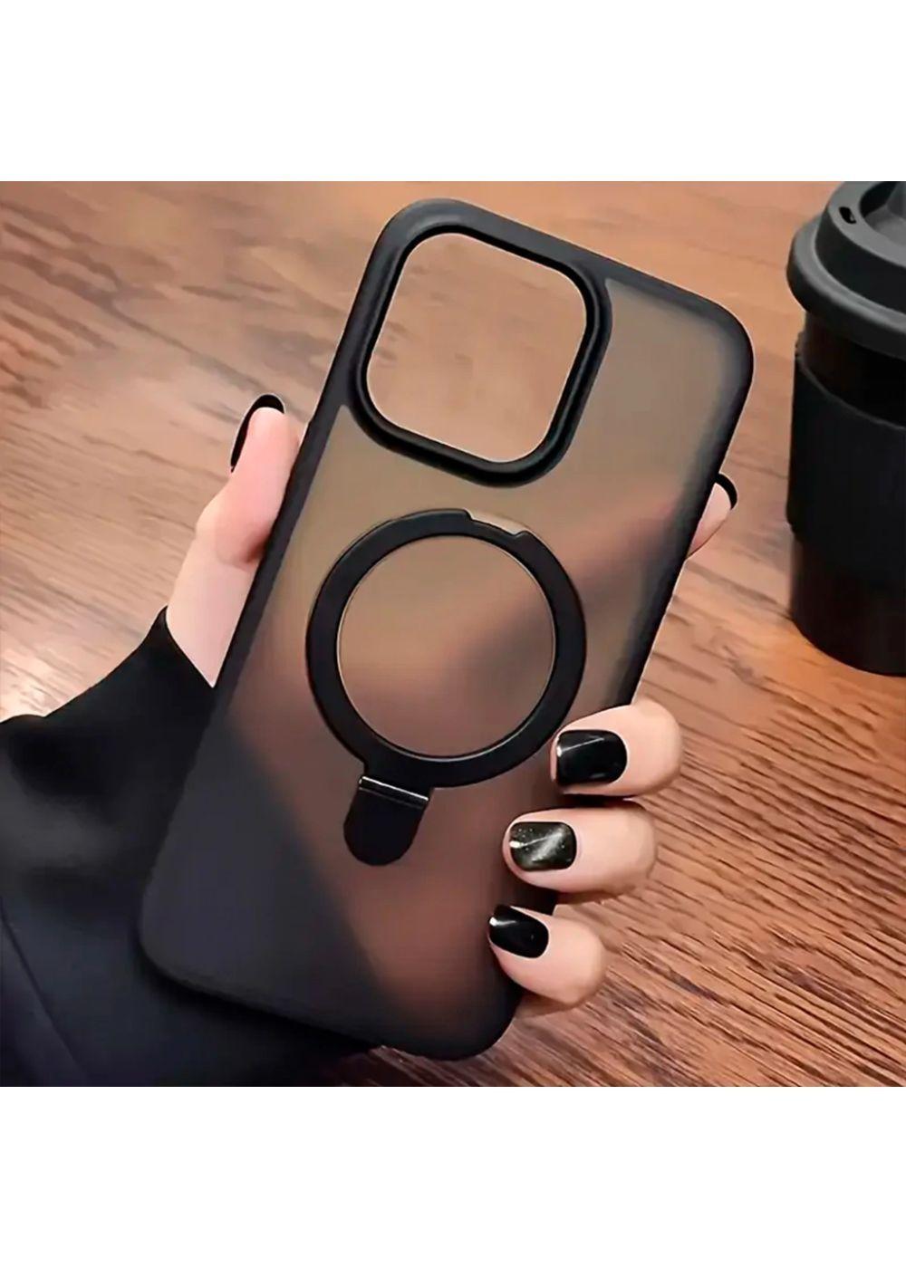 Carcasa Para iPhone 16 Pro Con Soporte Magnético Reforzada-2