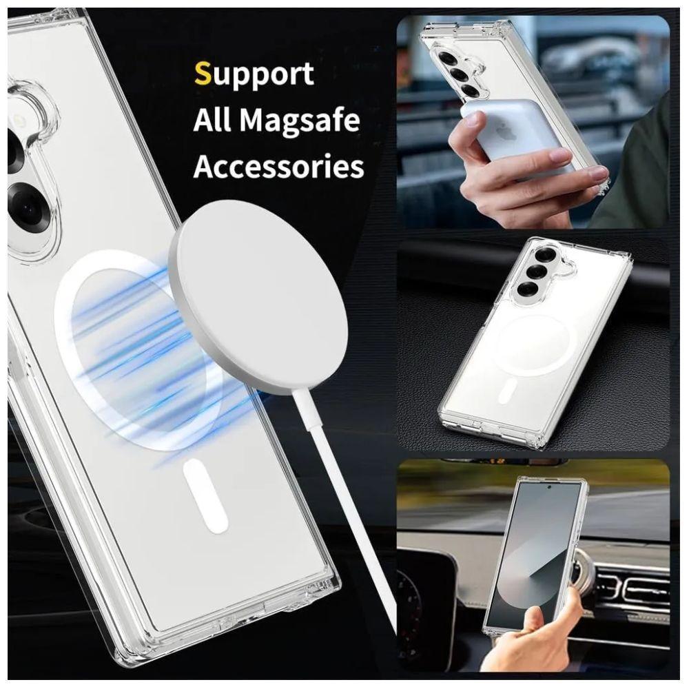 Carcasa Para Samsung Z Fold 7 Transparente Magnetica-2