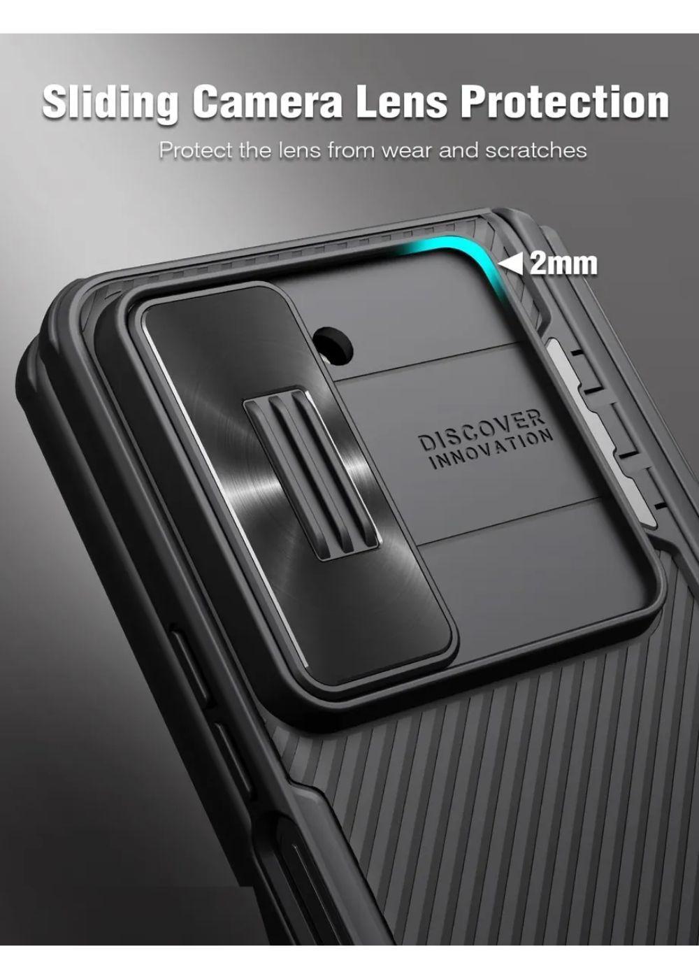 Carcasa Para Samsung Z Fold 5 Nillkin Camshield + Pen Holder-2