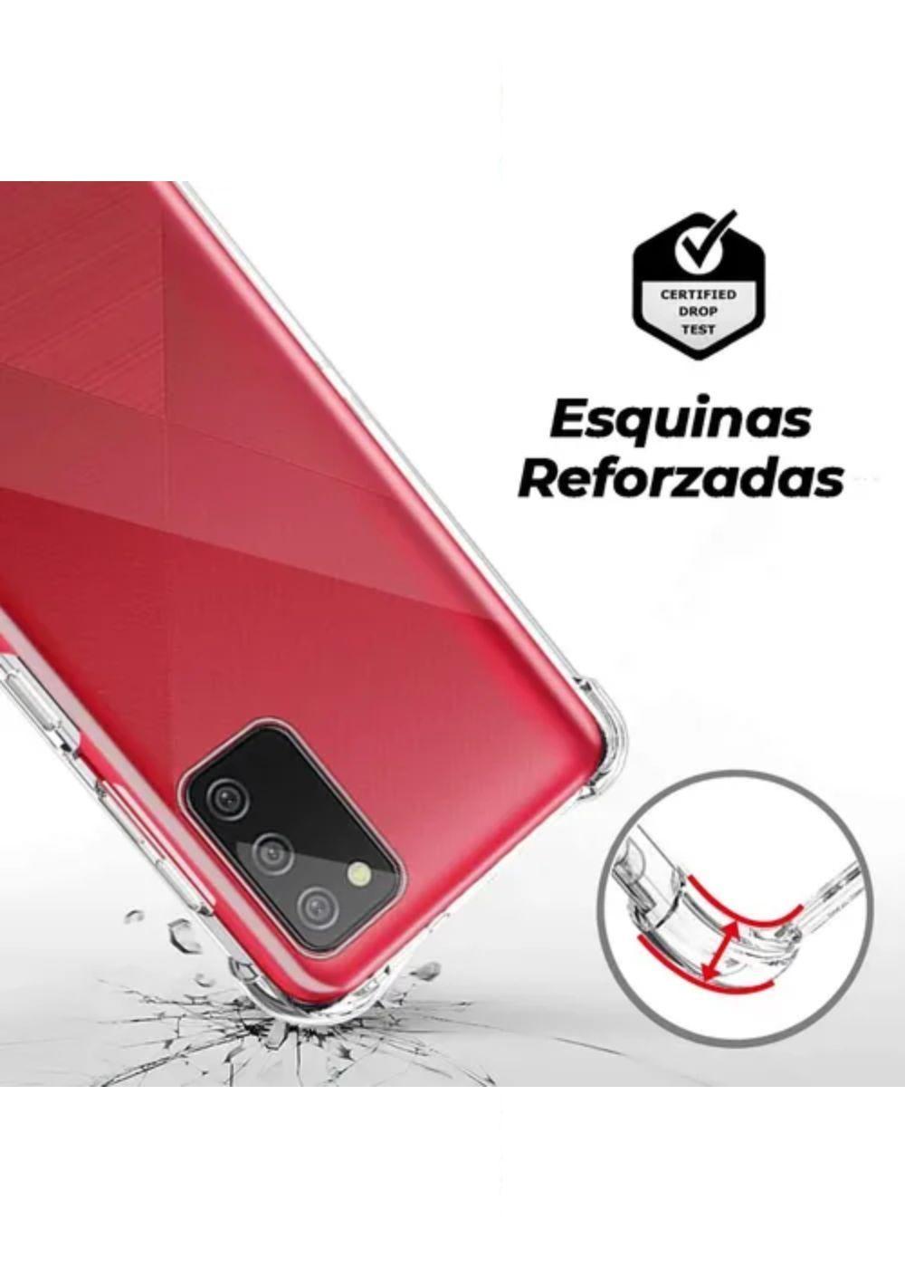 Carcasa Para Samsung A02 Y A02s Transparente Reforzada-4