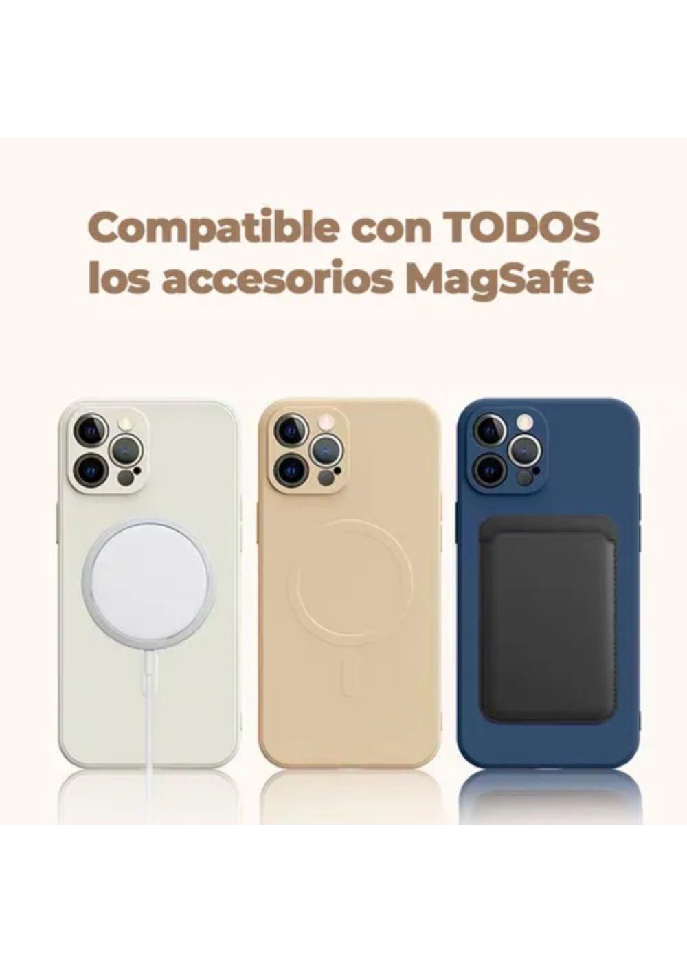 Carcasa Para iPhone 13 Pro Max Silicona Magsafe Antigolpes-5