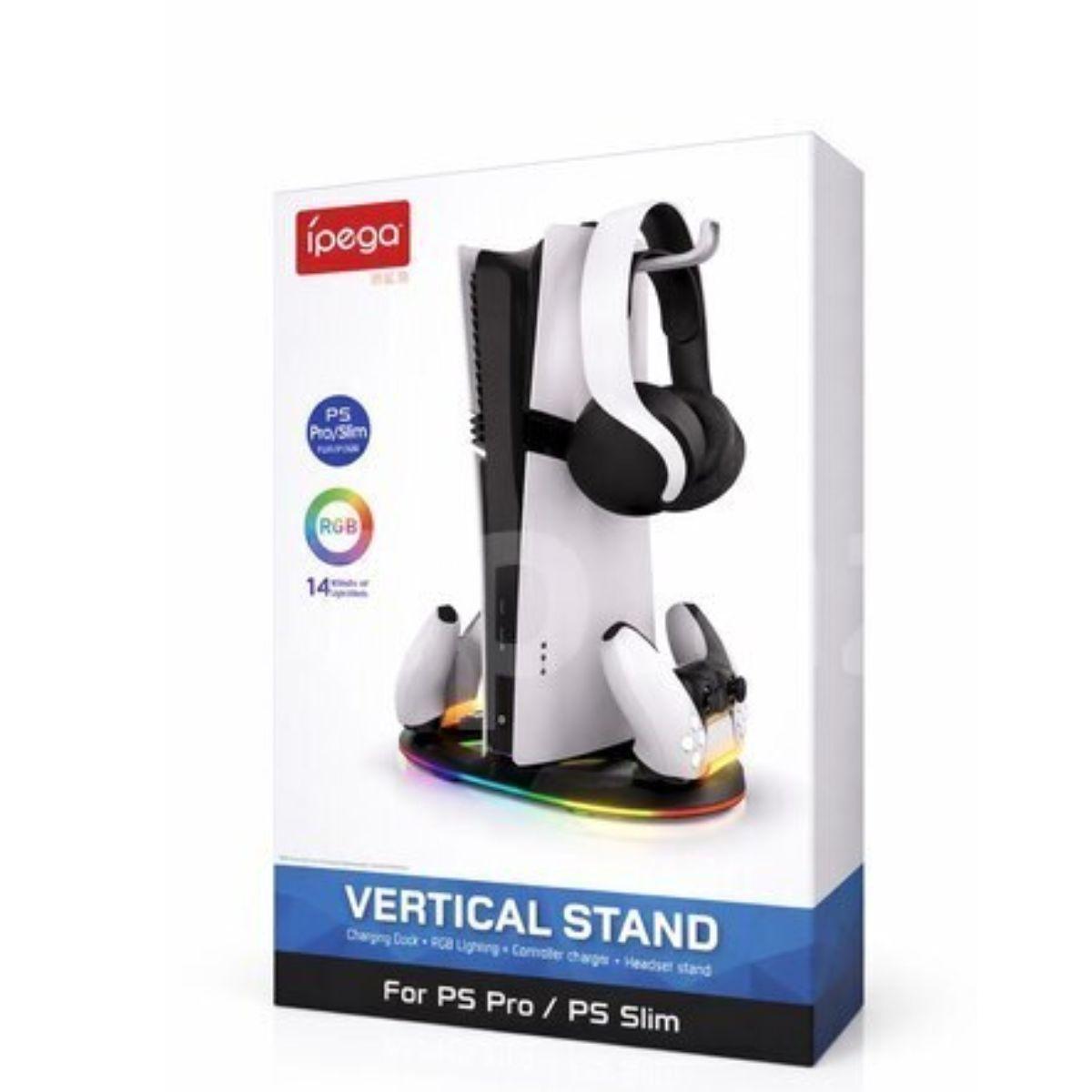 Base Soporte Stand Vertical Multifuncional Para Ps5-2