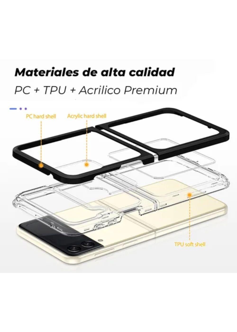 Carcasa Para Samsung Z Flip 3 Antigolpes Drop Guard Power-3