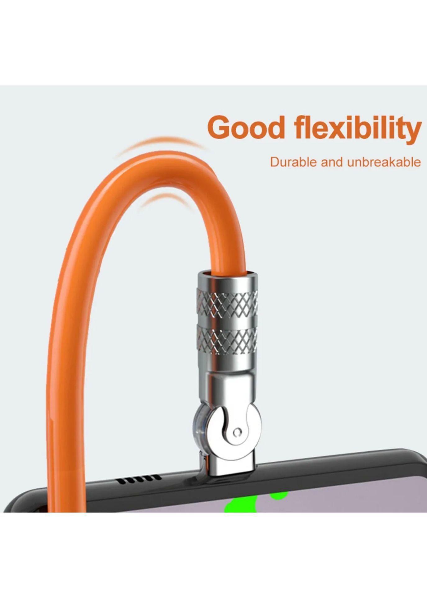 Cable De Carga Para iPhone Giratorio 180° Carga Rapida Gamer-6