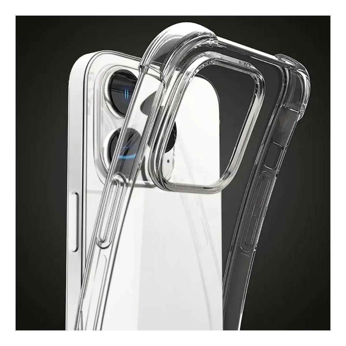 Carcasa Para Iphone 17e Transparente Antigolpes Reforzada-2