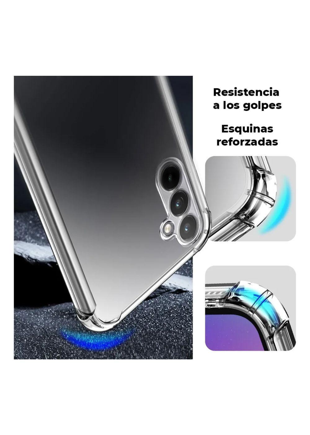Carcasa Para Samsung A55 5g Transparente Reforzada-4