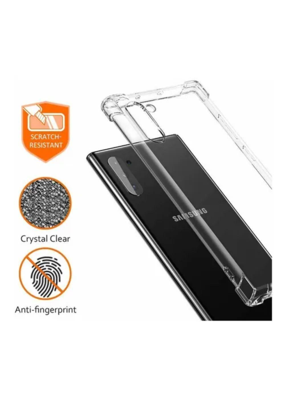 Carcasa Samsung Note 10 Transparente Antigolpes Reforzada-3