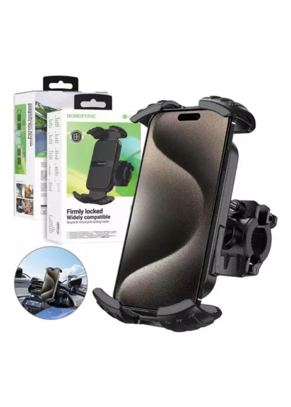 Soporte De Telefono Para Bicicleta Y Moto Ultra Firme Hoco-4