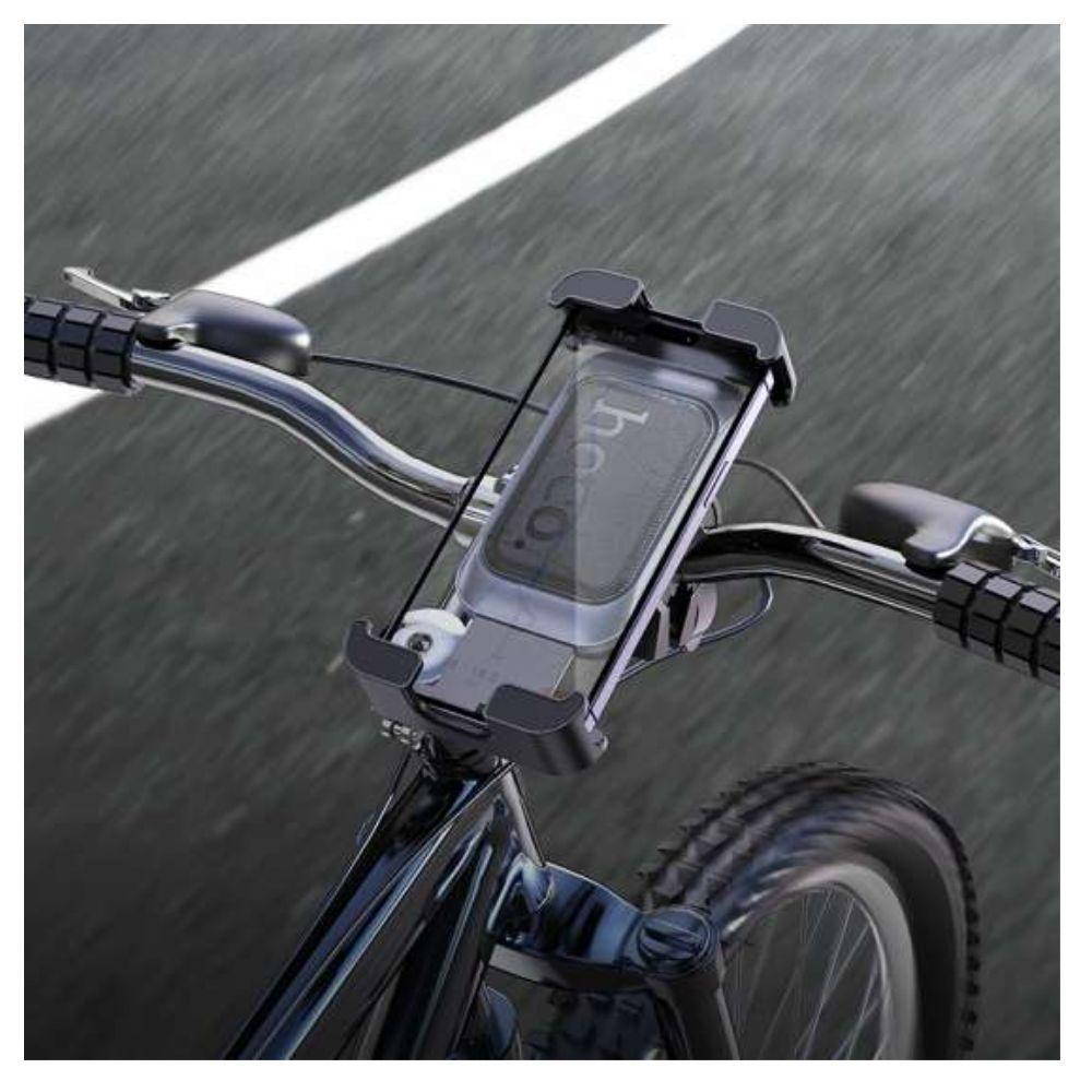 Soporte De Telefono Para Bicicleta Y Moto Ultra Firme Hoco-3
