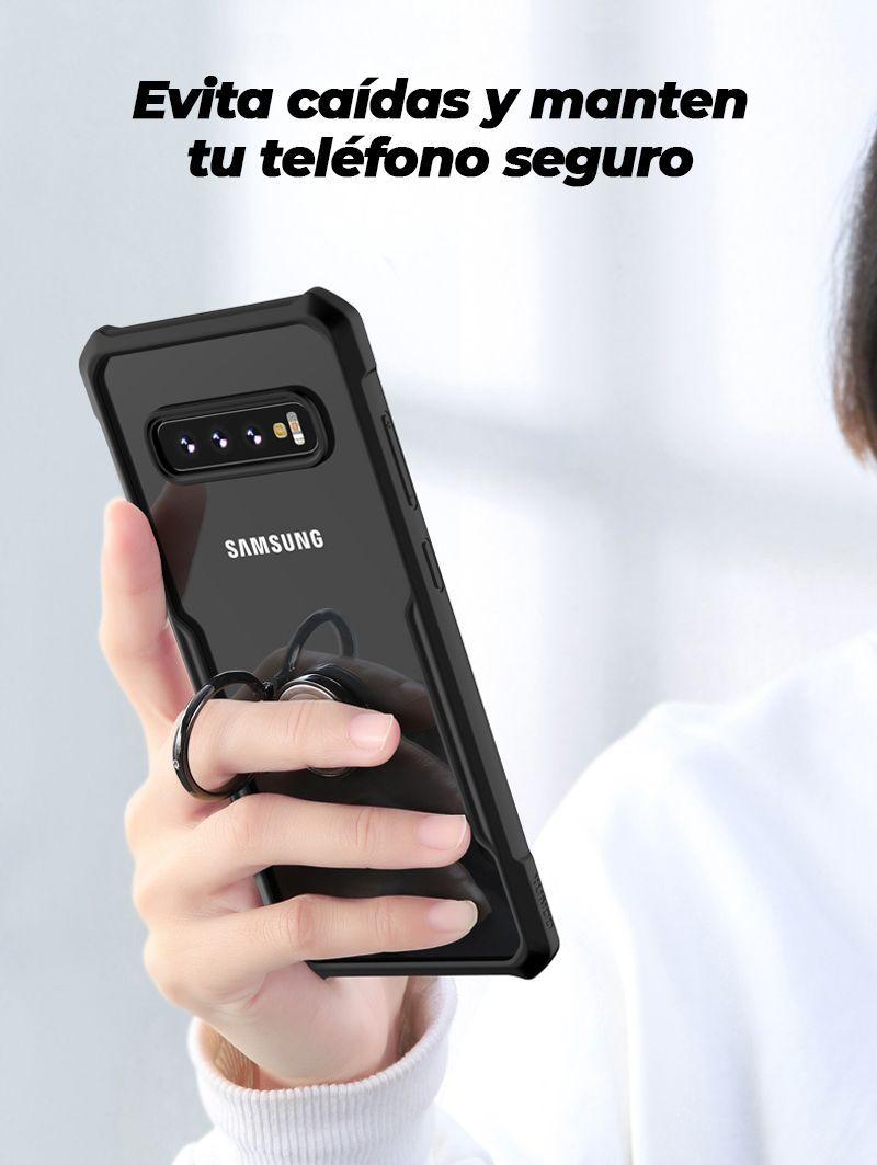 Carcasa Para Samsung S21 Con Anillo Militar Grade Reforzada-2