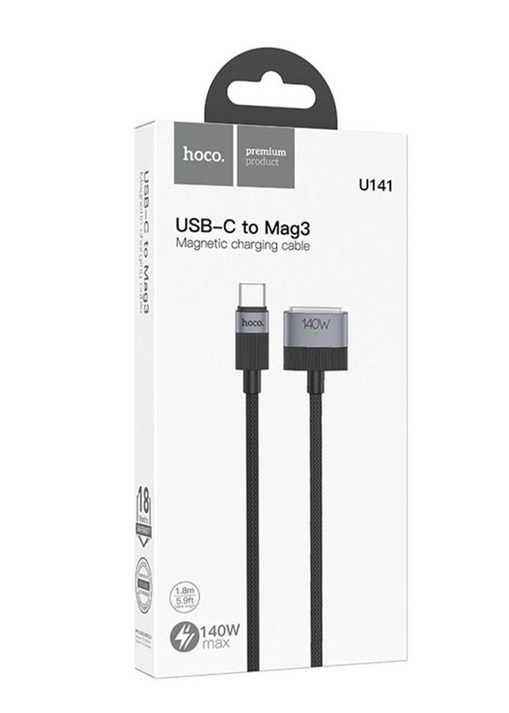 Cable De Carga Para Macbook Magnetico 140w 1.8m Hoco-4