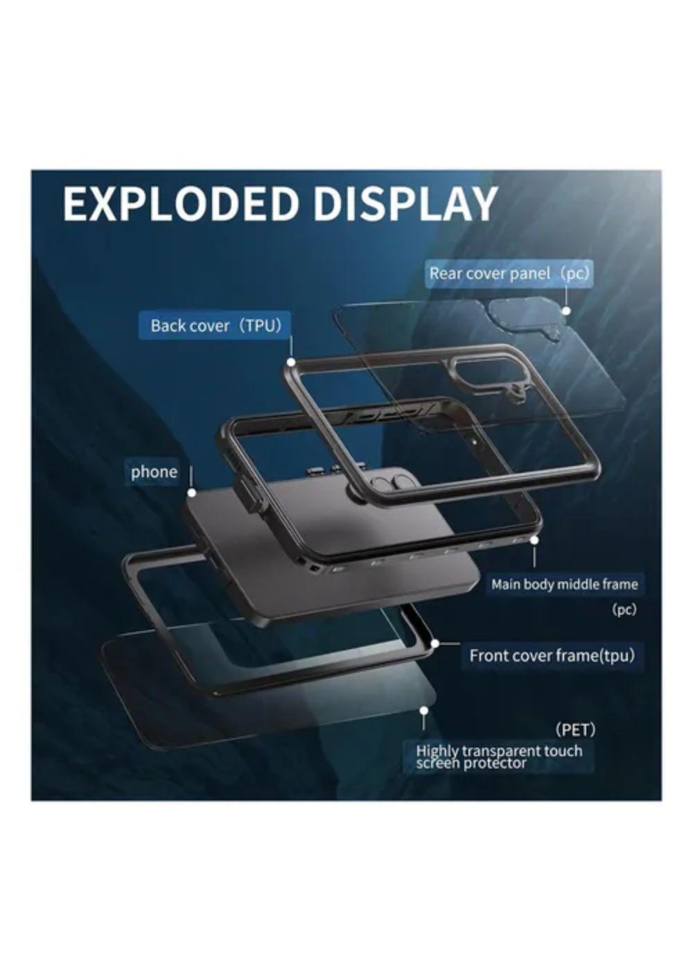 Carcasa Para Samsung A55 5g Sumergible Antigolpes Outdoor-5