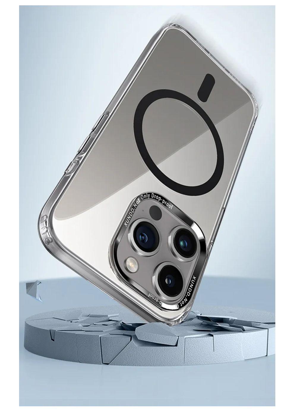 Carcasa Para iPhone 15 Pro Magsafe Powerfull Clear Shock-4