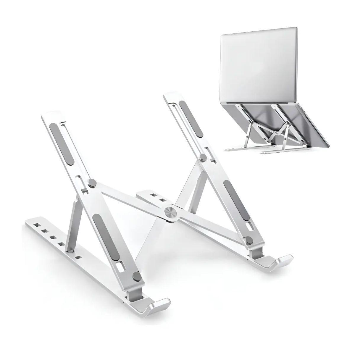 Soporte Para Notebook Aluminio Ajustable 6 Posiciones-0