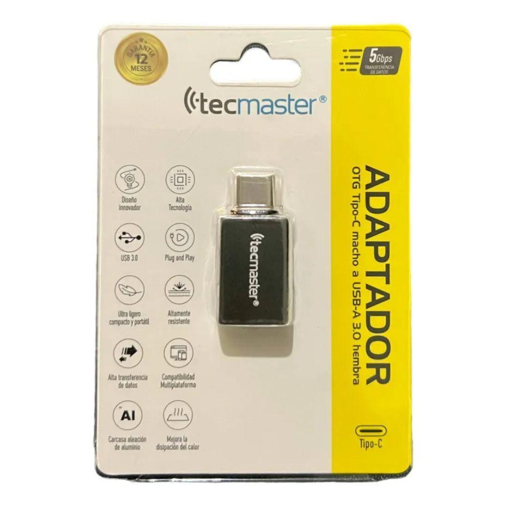 Adaptador Otg Usb 3.0 A Usb Tipo C Rapida Transmision-2