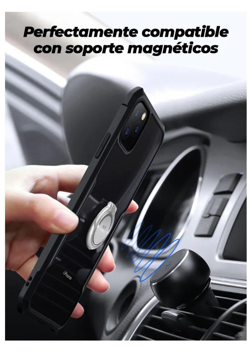 Carcasa Para iPhone 12 Antigolpes Militar Grade Con Anillo-2